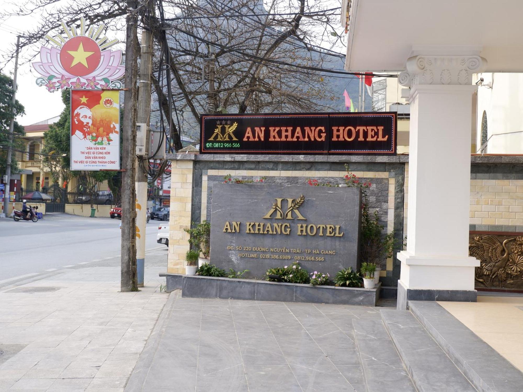 An Khang Hotel Ha Giang Exterior foto